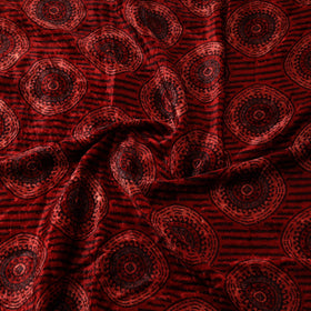 Velvet natural dyed hand fabric 13 - handcrafted