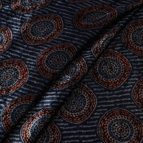 Velvet natural dyed hand fabric 14 - handcrafted