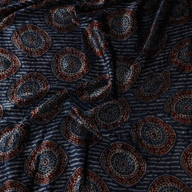 Velvet natural dyed hand fabric 14 - handcrafted