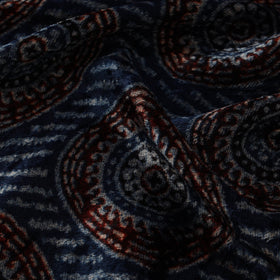 Velvet natural dyed hand fabric 14 - handcrafted