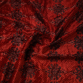 Velvet natural dyed hand fabric 16 - handcrafted