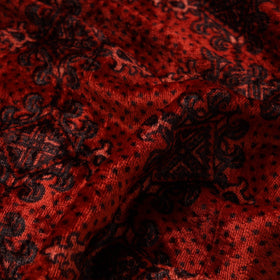 Velvet natural dyed hand fabric 16 - handcrafted