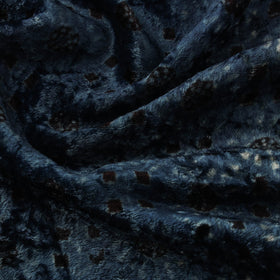 Velvet natural dyed hand fabric 18 - handcrafted