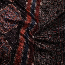 Velvet natural dyed hand fabric 28 - handcrafted