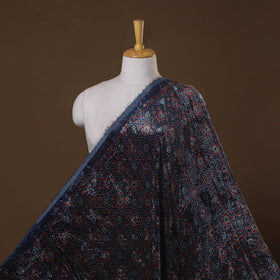 Velvet natural dyed hand fabric 34 - handcrafted