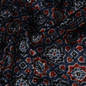 Velvet natural dyed hand fabric 34 - handcrafted