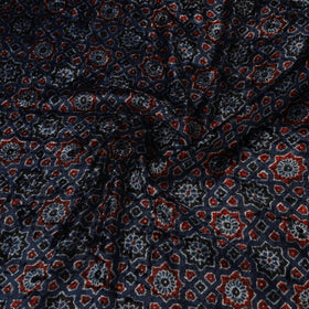 Velvet natural dyed hand fabric 34 - handcrafted