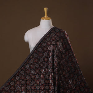 Velvet natural dyed hand fabric 37 - handcrafted