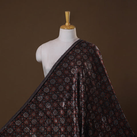 Velvet natural dyed hand fabric 37 - handcrafted