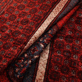 Velvet natural dyed hand fabric 38 - handcrafted