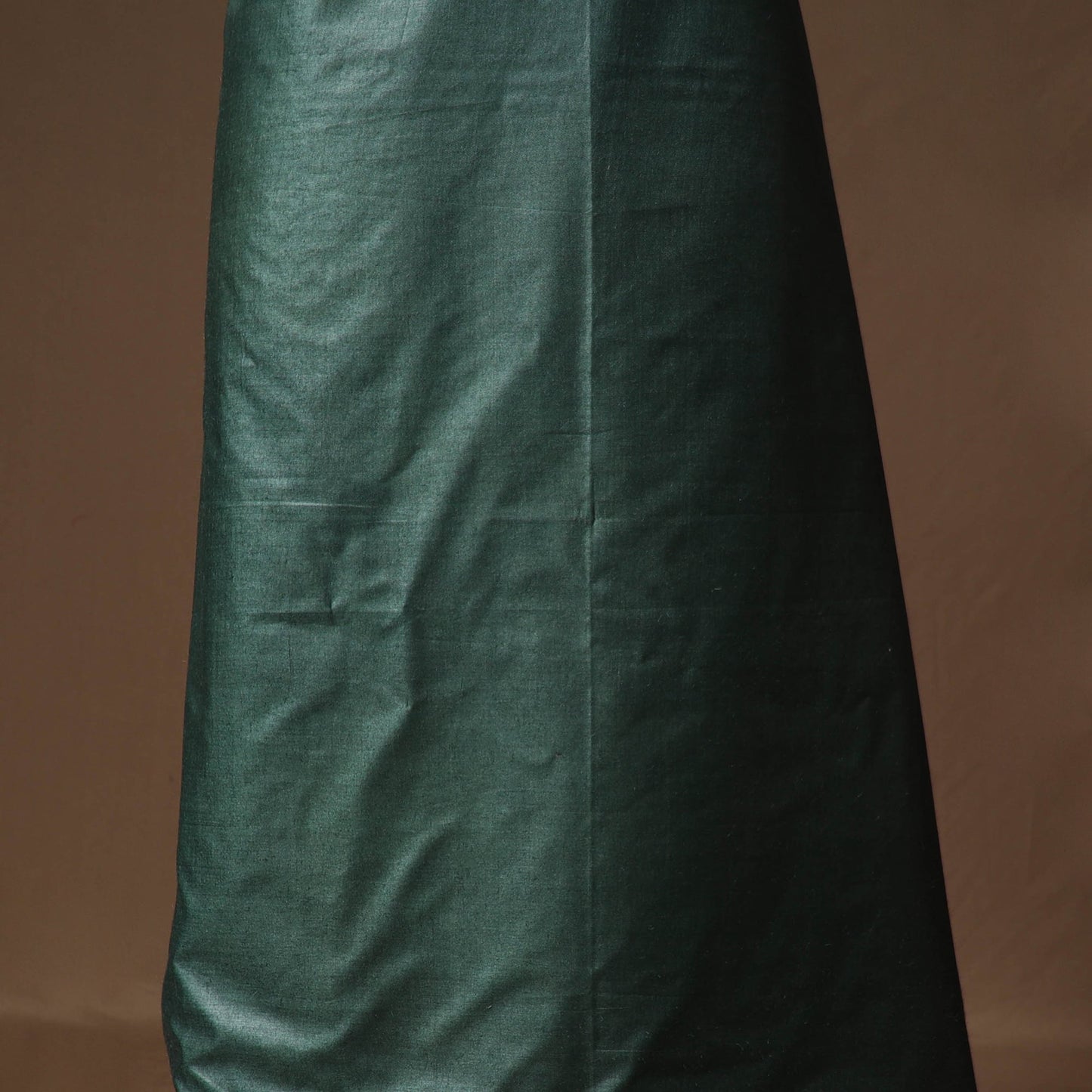 Vidarbha tussar silk handloom plain 2pc unstitched dress