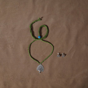 Vidarbha tussar silk handloom plain 2pc unstitched dress