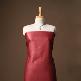 Vidarbha tussar silk handloom plain 2pc unstitched dress