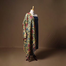 Vidarbha tussar x muga silk handloom plain 2pc unstitched