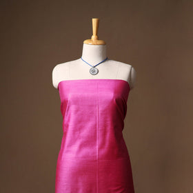 Vidarbha tussar x muga silk handloom plain 2pc unstitched