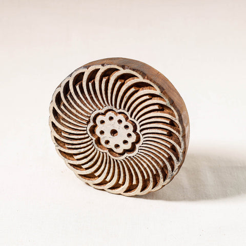  Hand-carved Sheesham Wood Block 