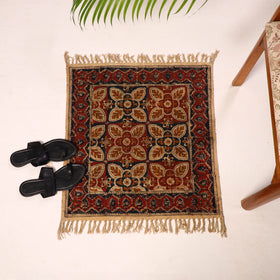 Shop Kalamkari Block Print Cotton Mat 