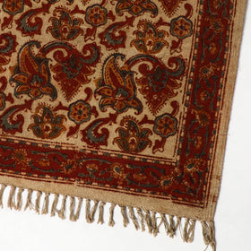  Warangal Weave Kalamkari Block Printed Cotton Mat (26 x 22 in) 17 