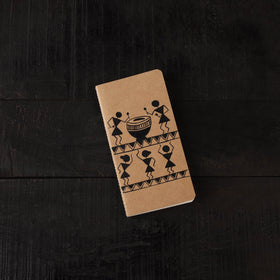 Warli handpainted handmade paper diaries (set of 3) 14