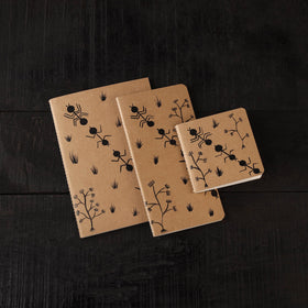 Warli handpainted handmade paper diaries (set of 3) 25