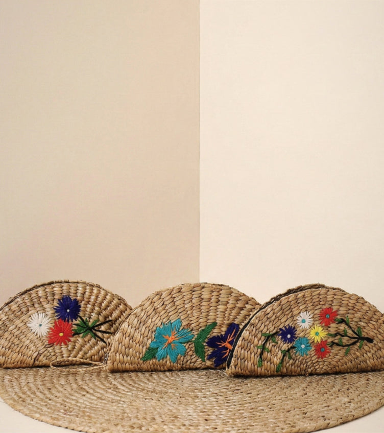 Water Hyacinth Clutches