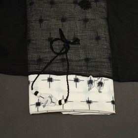 2pc cotton unstitched pochampally double ikat dress