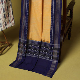 White - 2pc cotton unstitched pochampally ikat dress