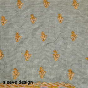 2pc Mukaish Hand Embroidery Kota Doria Chikankari Dress Material 