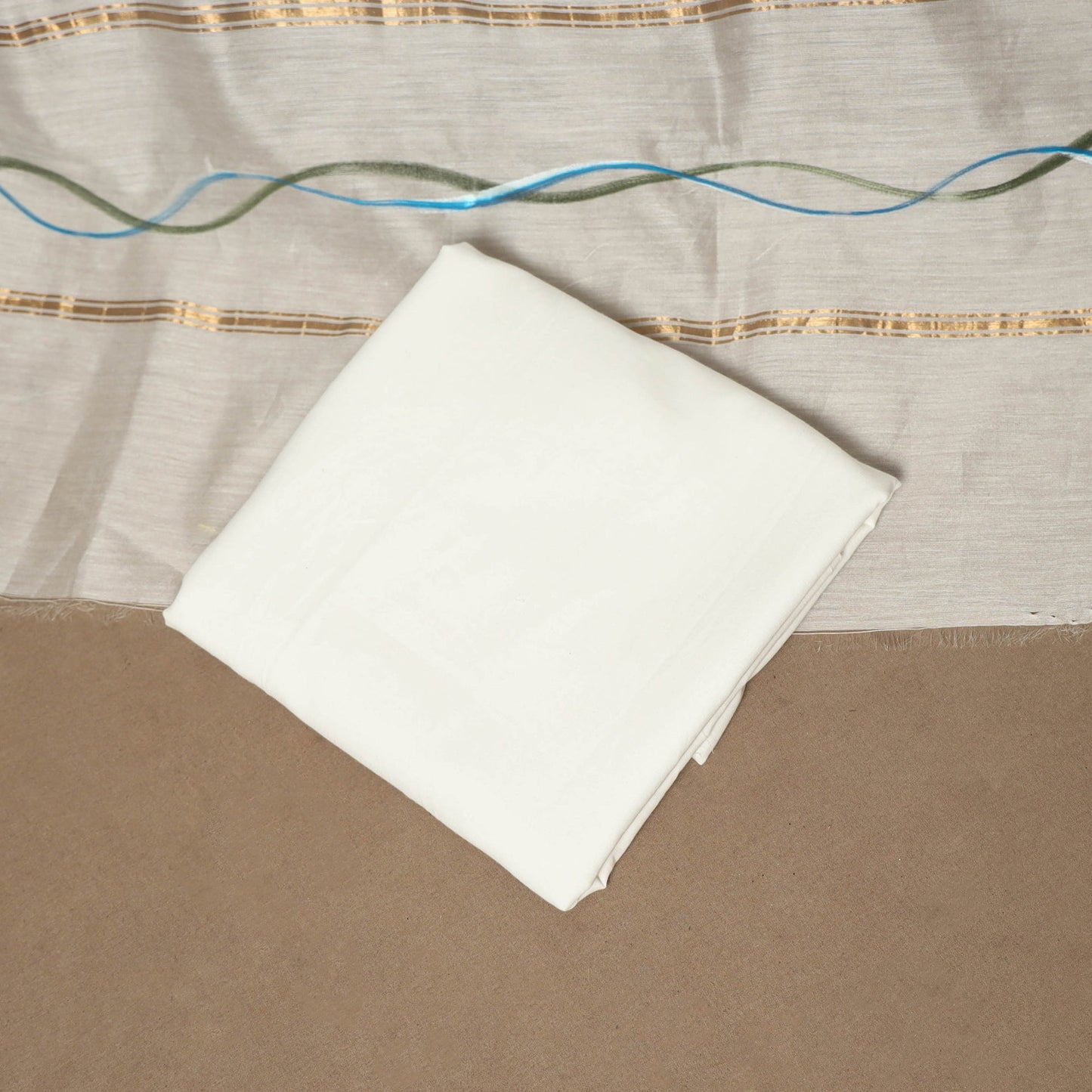 3pc chanderi silk unstitched jaipur dress material 44