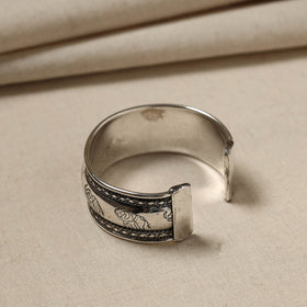 Buy Antique Finish Oxidised German Silver Bracelet 