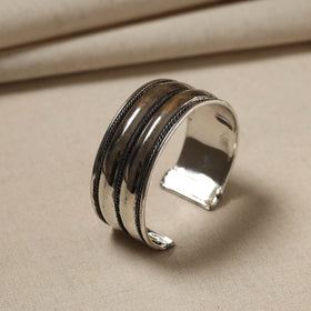 Buy Antique Finish Oxidised German Silver Bracelet 