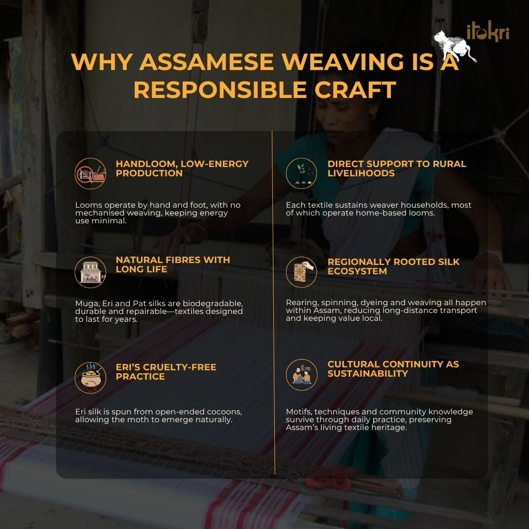 White - assam weave dining table runner & set of 4