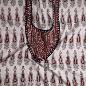 White - bagh cotton unstitched kurta material