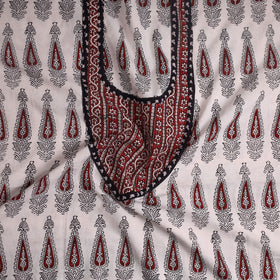 White - bagh cotton unstitched kurta material