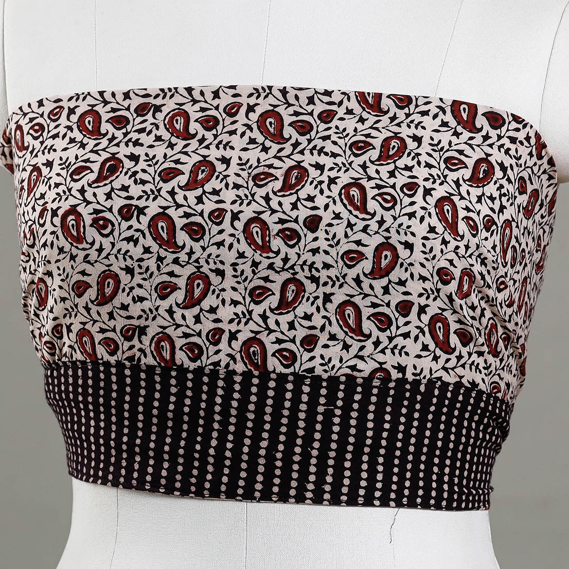 Buy Bagh Block Printed Cotton Blouse Piece 