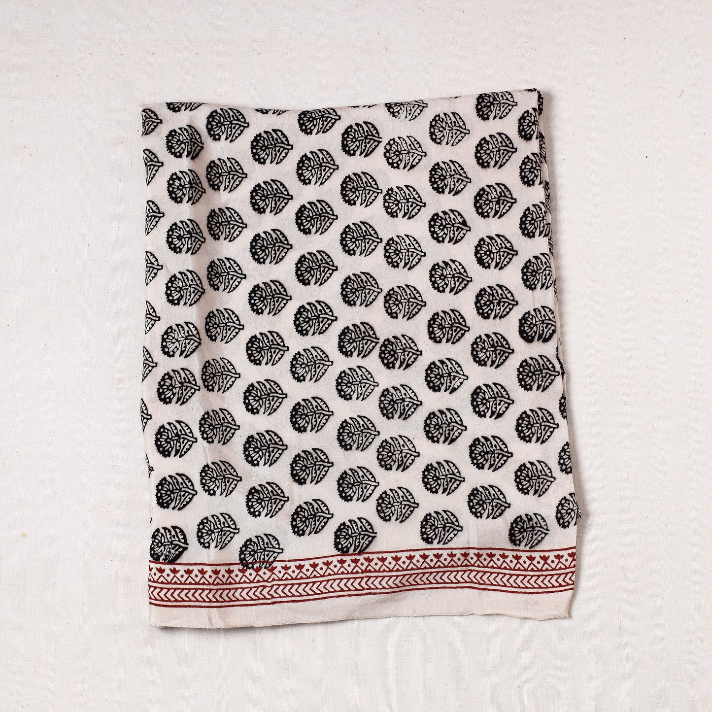  Bagh Block Printed Modal Silk Precut fabric 