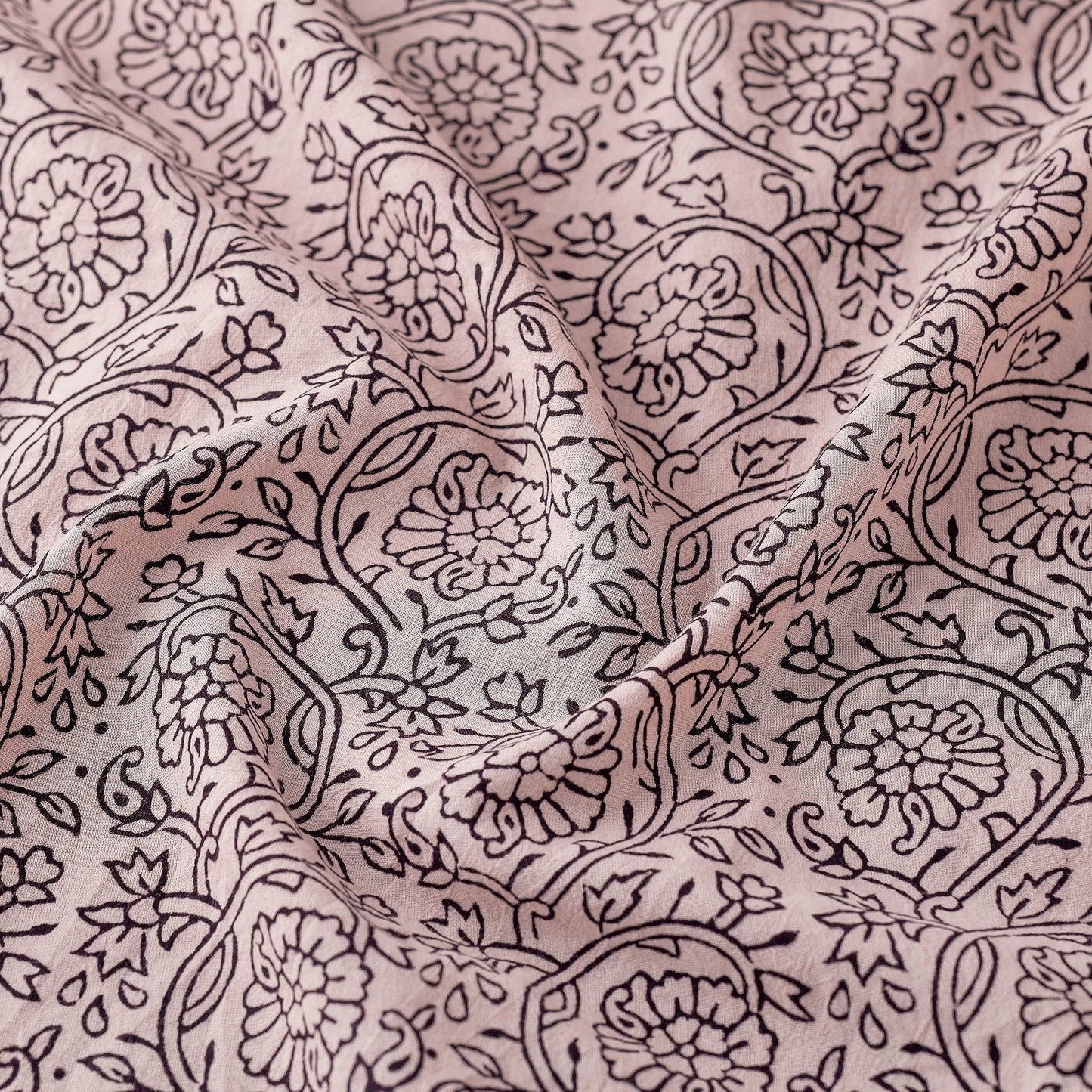Buy Bagh Block Printed Natural Dyed Cotton Fabric l iTokri.com