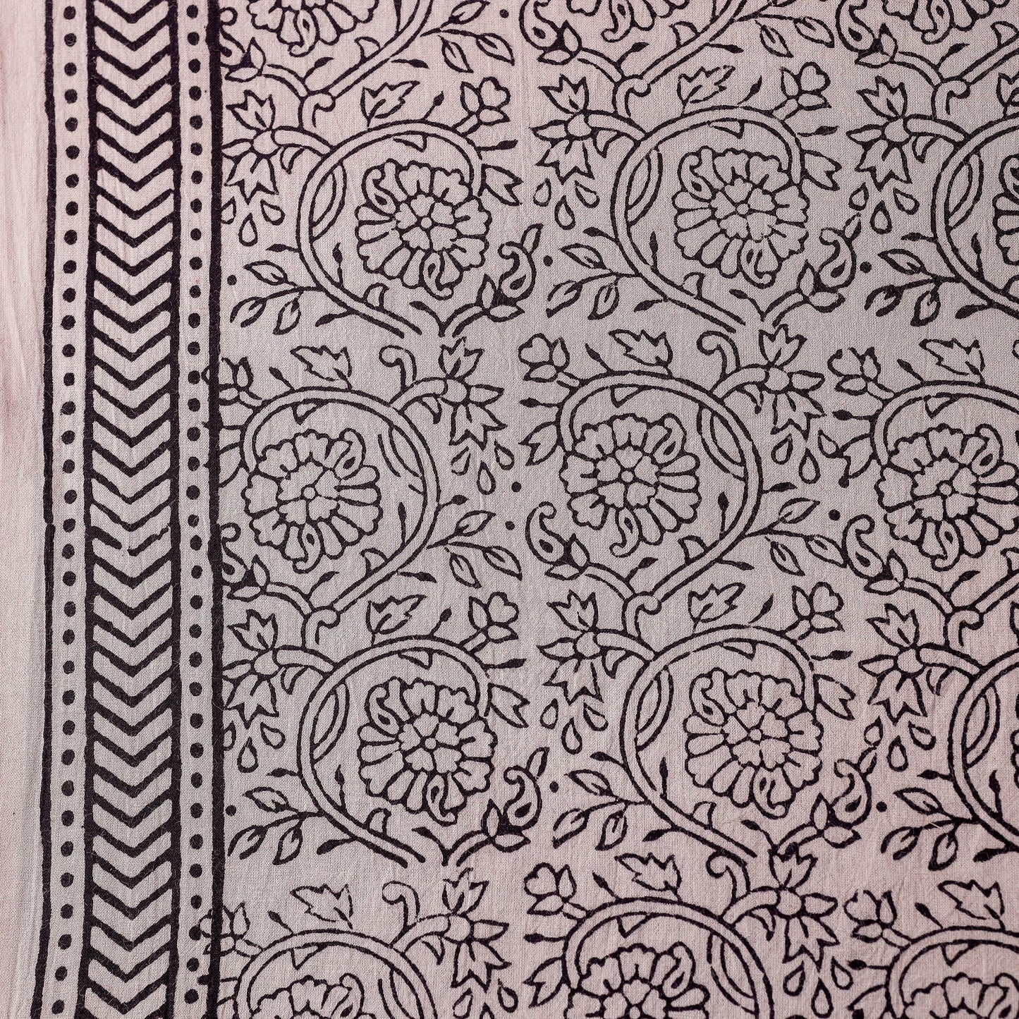 Buy Bagh Block Printed Natural Dyed Cotton Fabric l iTokri.com