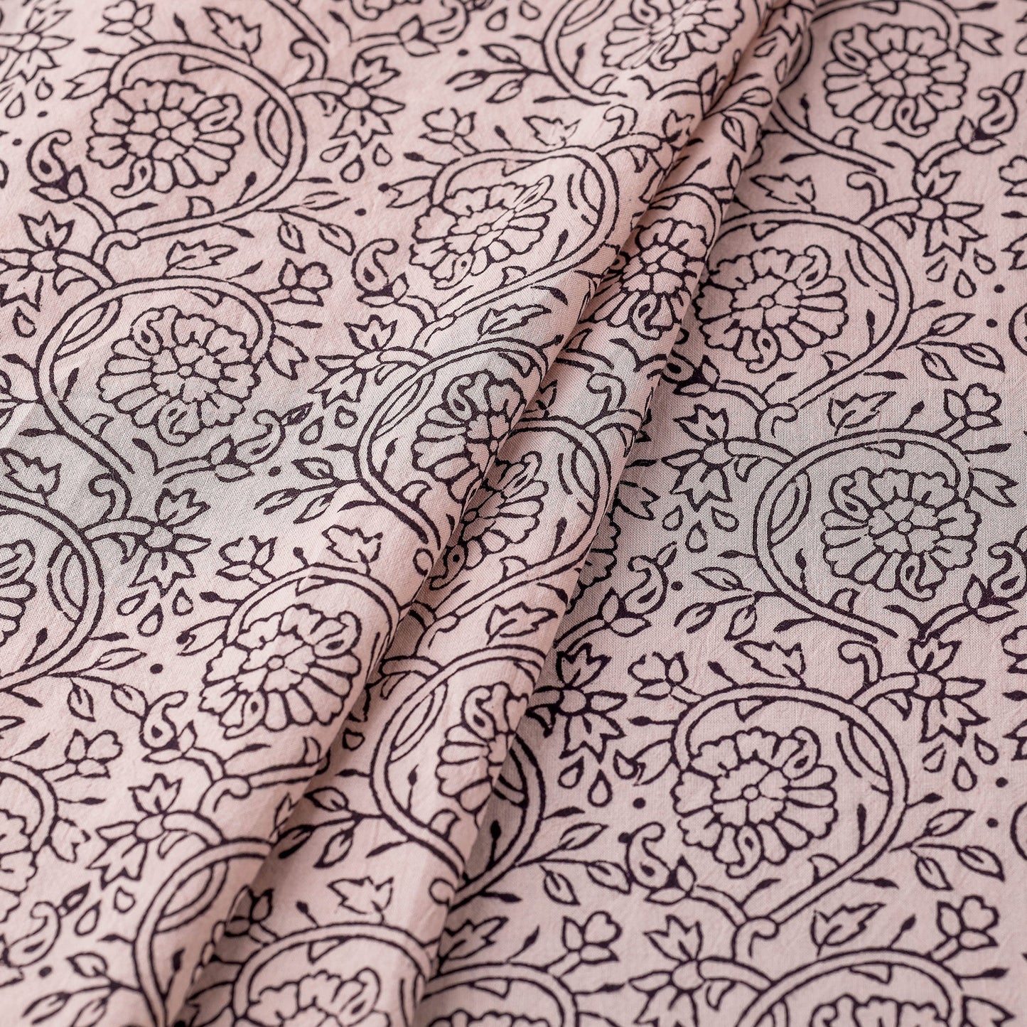 Buy Bagh Block Printed Natural Dyed Cotton Fabric l iTokri.com