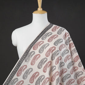  Bagh Block Printed Natural Dyed Cotton Fabric 