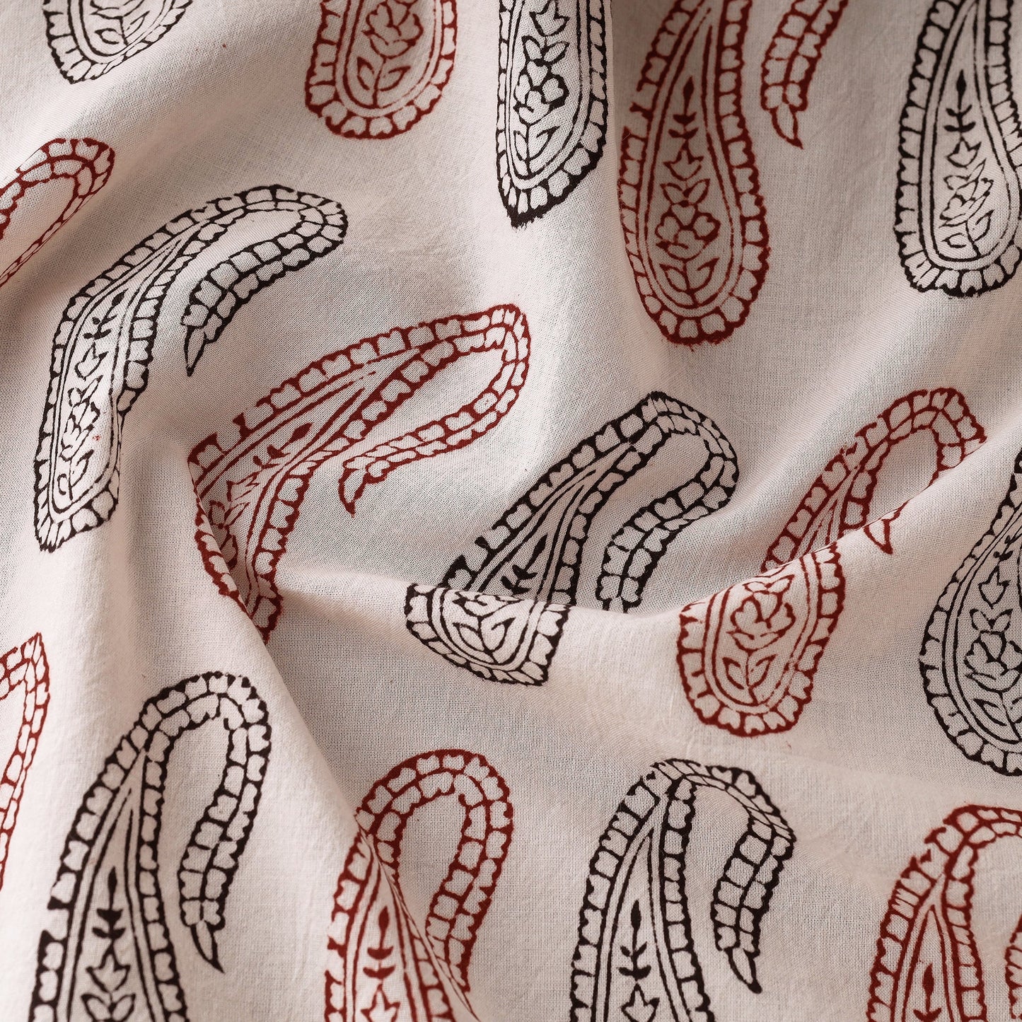  Bagh Block Printed Natural Dyed Cotton Fabric 