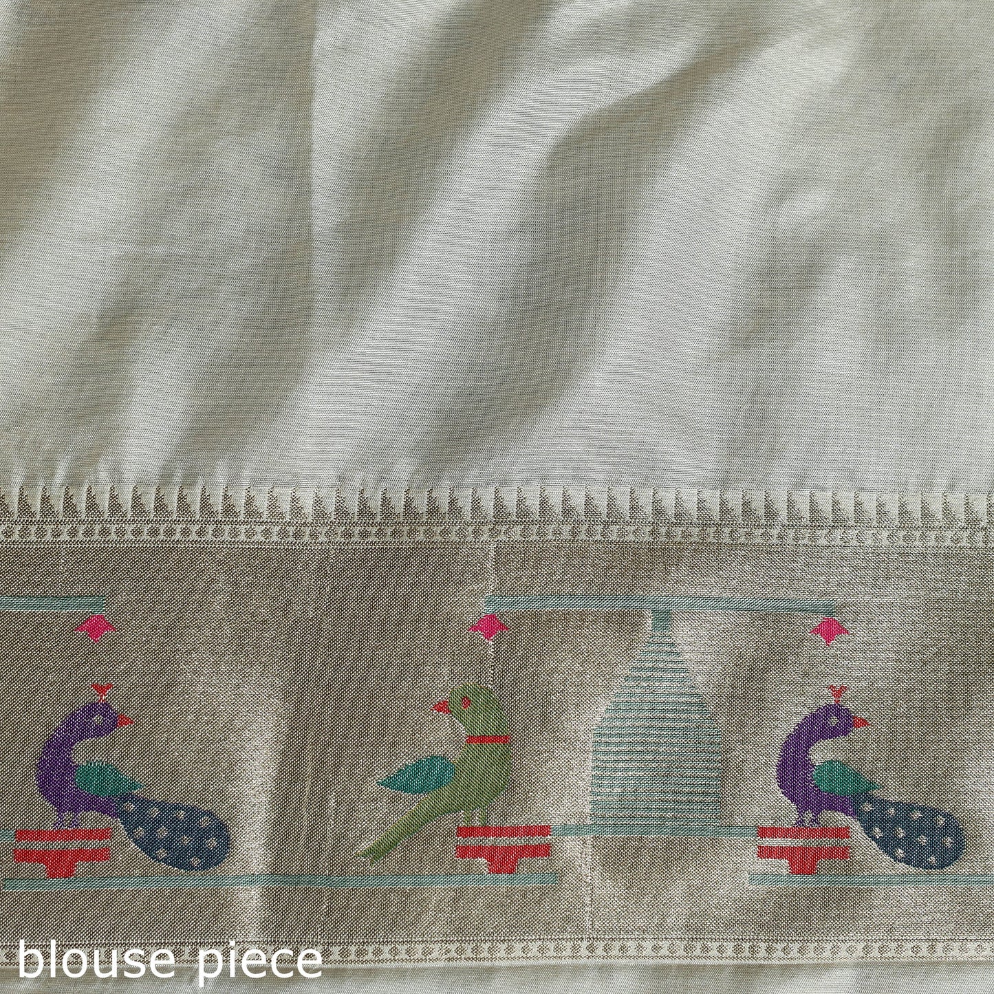 Bangalore silk paithani saree 04 - handcrafted