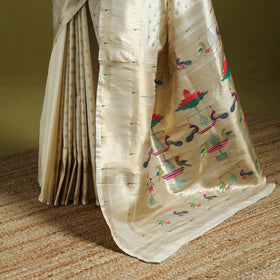 Bangalore silk paithani saree 04 - handcrafted