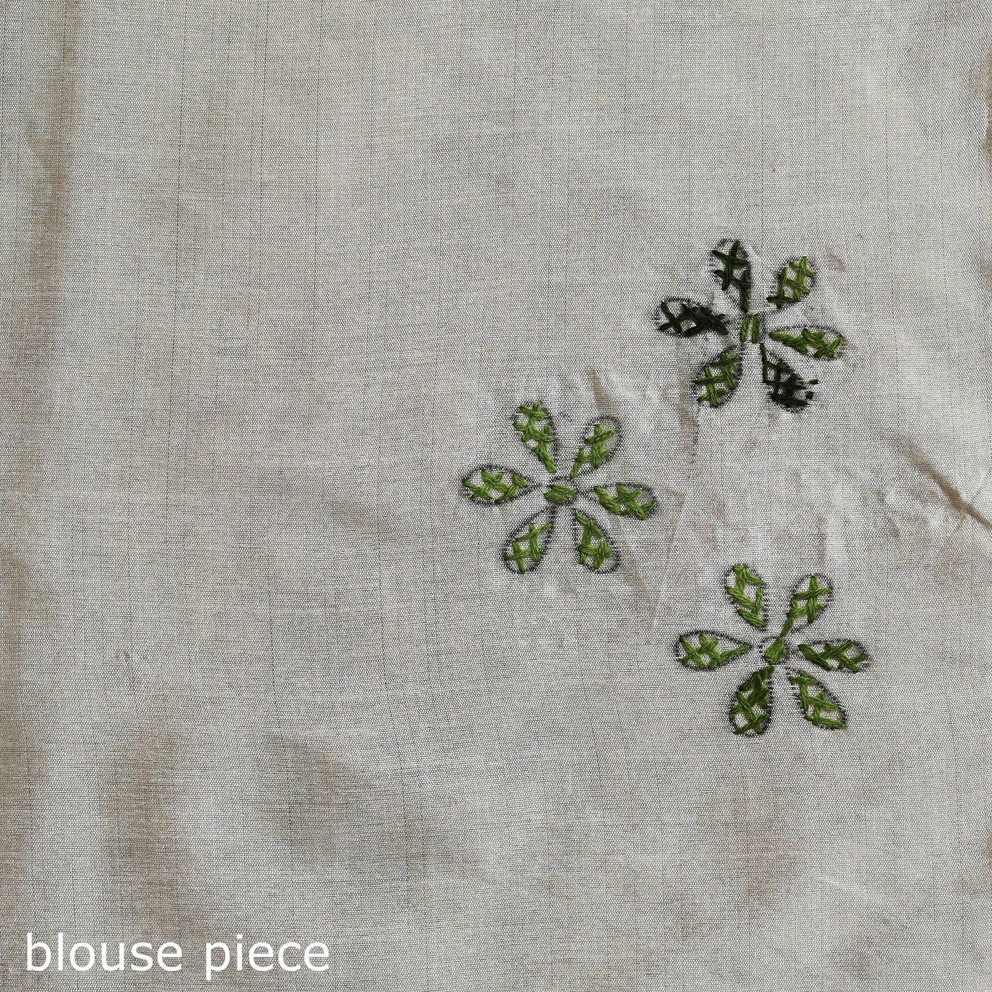 Bengal hand embroidery silk nakshi kantha saree 52