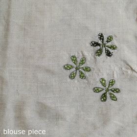 Bengal hand embroidery silk nakshi kantha saree 52