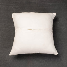 Buy Bengal Kantha Embroidery Mulberry Silk Cushion Cover Online l iTokri.com