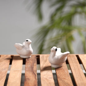  Handcrafted Ceramic Toys (Set of 2) 