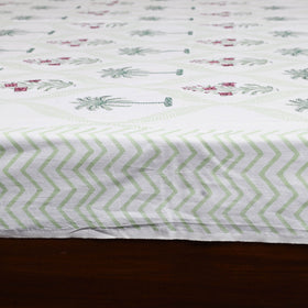 Cotton double sanganeri bed sheet set (108 x 90 in) 05