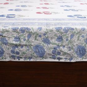 Cotton double sanganeri bed sheet set (108 x 90 in) 02