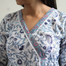 Buy Sanganeri Print Kurta for Women Online in India